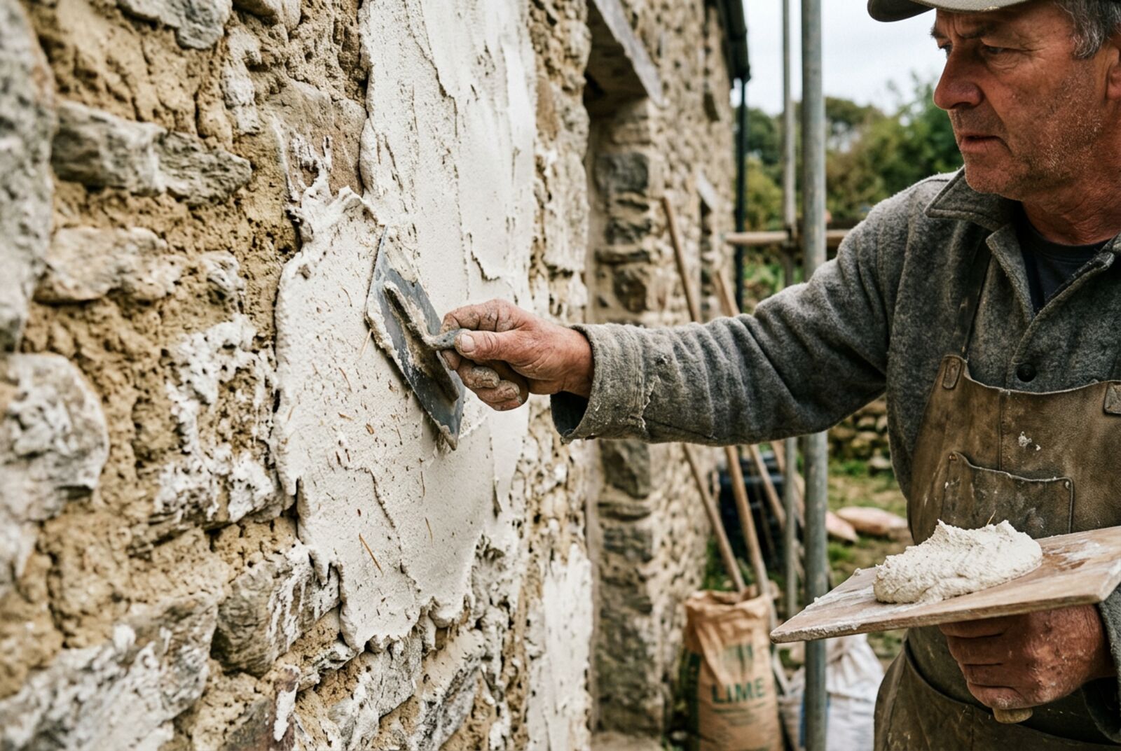 Enduit à la chaux ou enduit ciment : que choisir ?