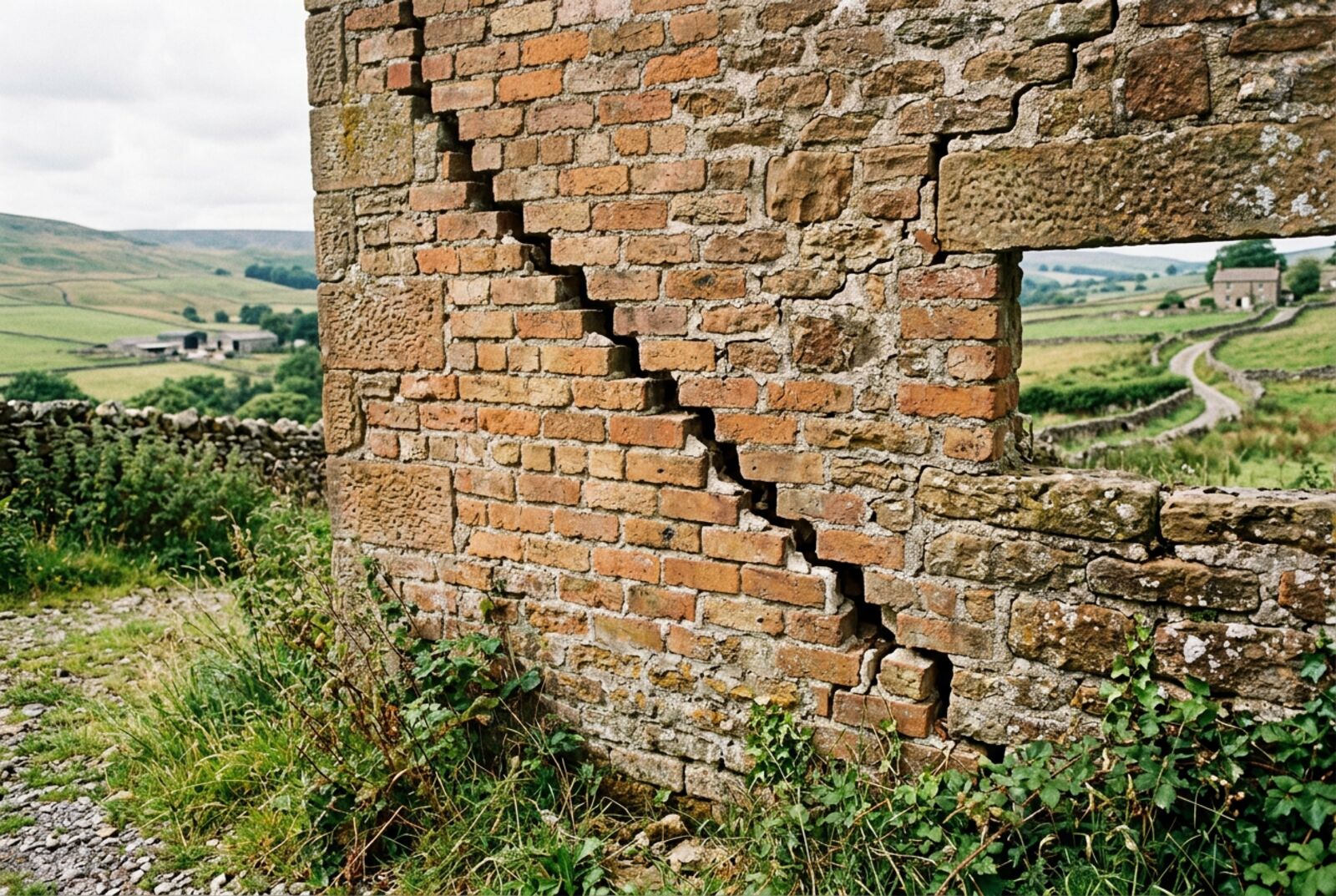 Fissures en escalier : causes et solutions